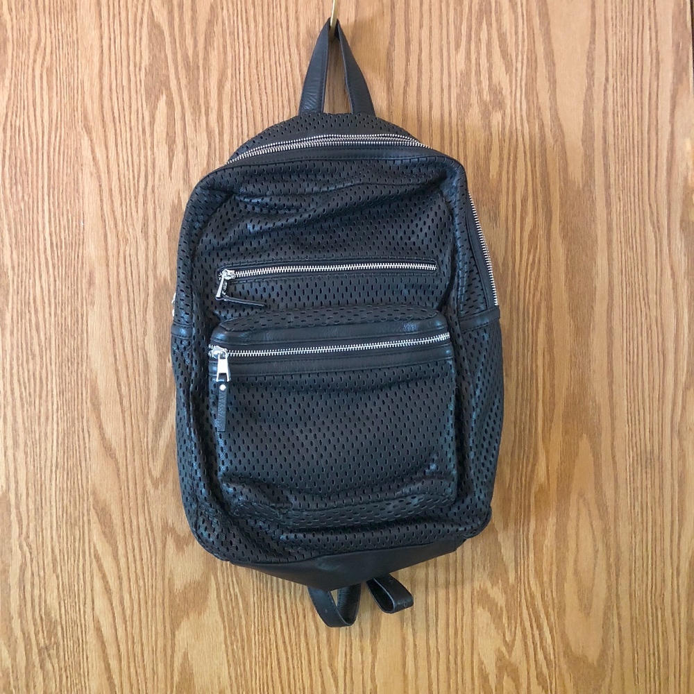 Ash 'Danica' Perforated Leather Backpack